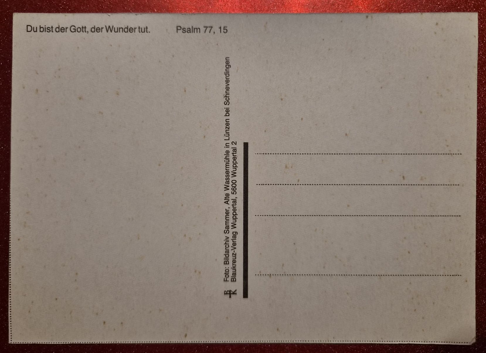 Cartoline postali: Alte Wassermühle im Schnee top – Nuovo (secondo la descrizione) da Melchnau venduto da Arthurius 1