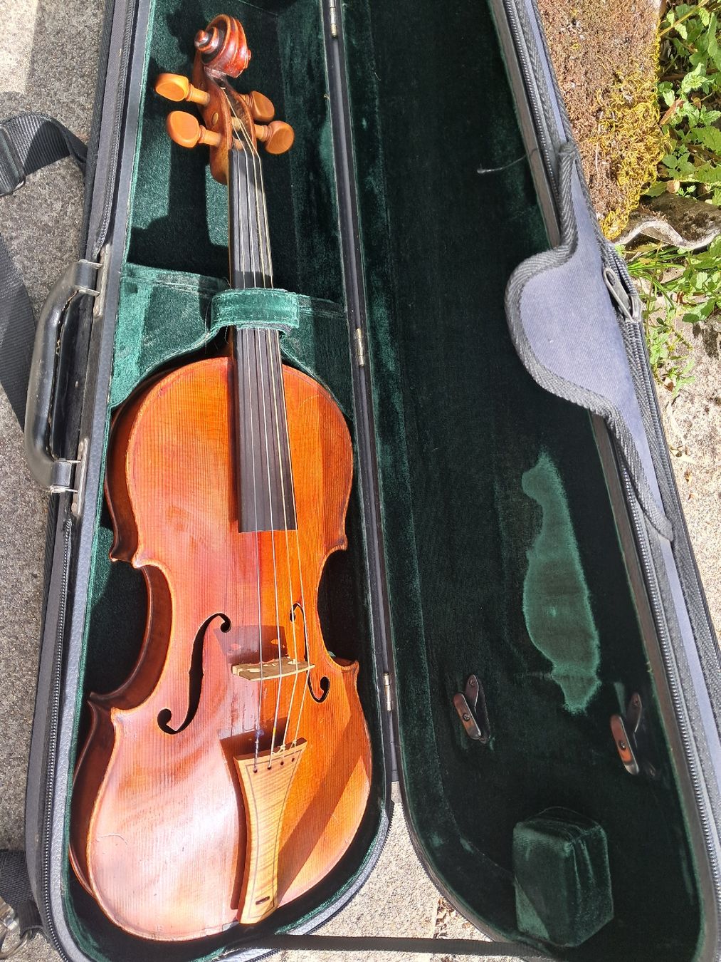 Strumenti musicali: Violon allemand transformé en instrument baroque – Usato da Moiry VD venduto da odb_669k