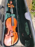 Violon allemand transformé en instrument baroque