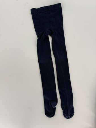 Kinder Strumpfhose Gr. 110/116  von C&A dunkelblau 