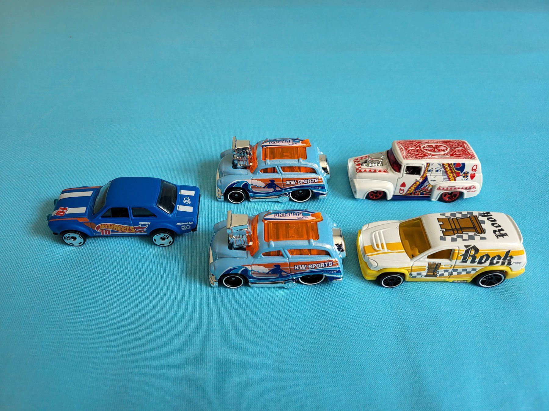 Hot Wheels Modellini d'auto: 5 x Hot Wheels – Nuovo (secondo la descrizione) da Glattbrugg venduto da PhilKrill
