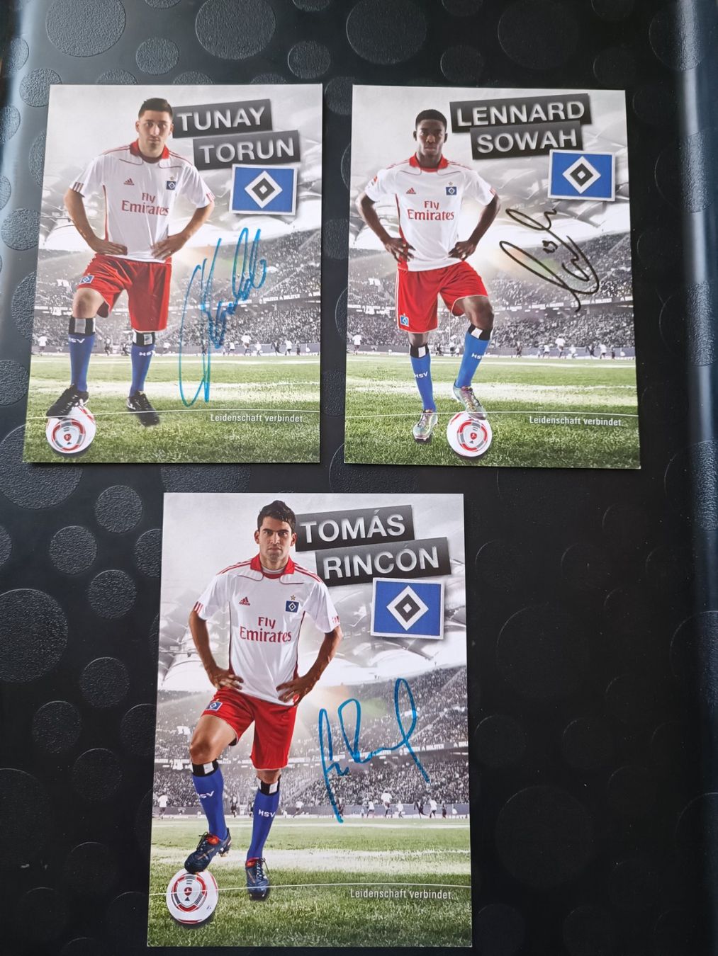Autografi: HSV - Hamburger SV - Handsigniert - 3er Set – Usato da Menziken venduto da Artographs