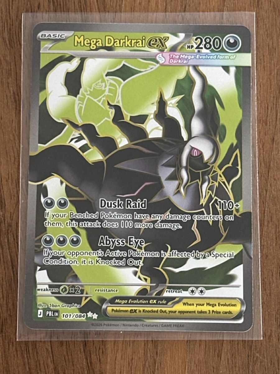 Pokémon Carte collezionabili: Mega Darkrai ex | 101/084 – Nuovo (secondo la descrizione) da Seuzach venduto da NTO36