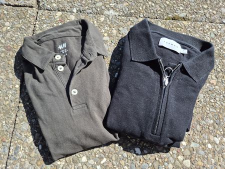 2 Poloshirts H&M und Topman Grösse S guter Zustand