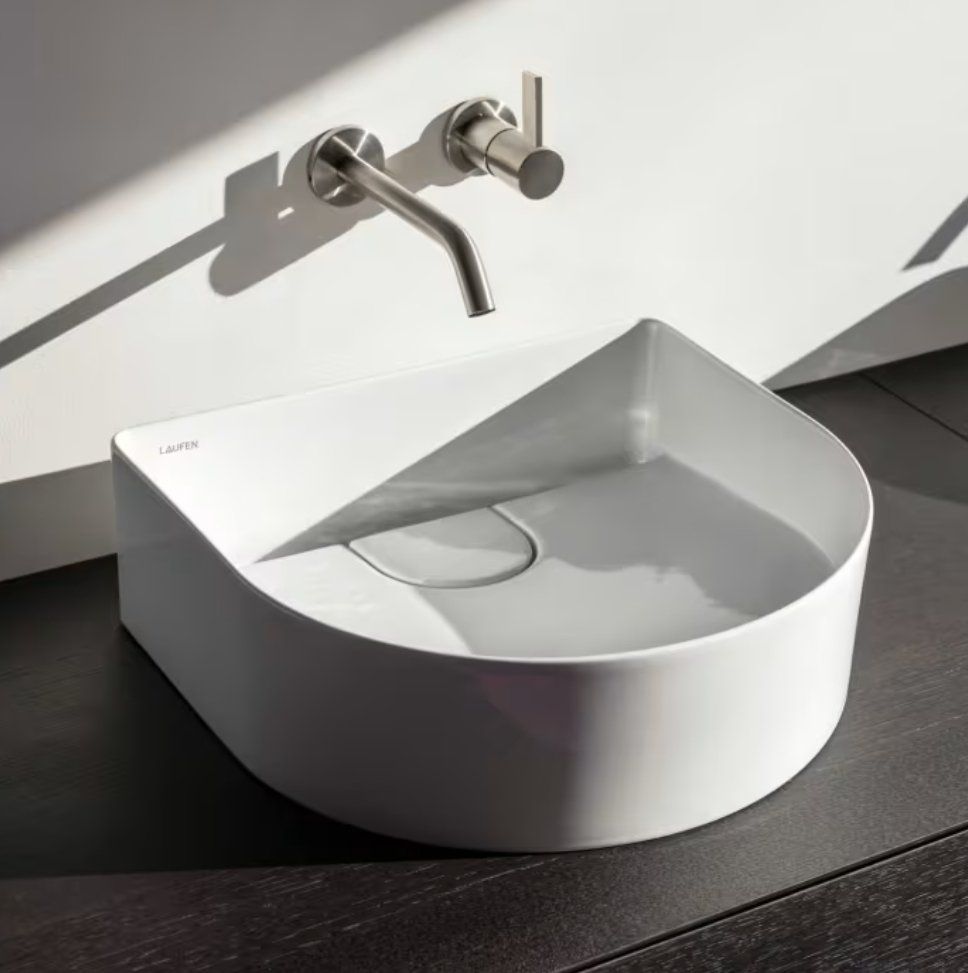 Laufen Lavabi & lavandini: Lavabo Laufen Sonar 41 – Nuovo e nell'imballaggio originale da Basel venduto da jun_cv62