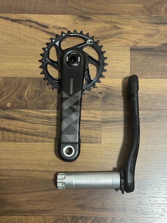 Sram Pezzi di ricambio: SRAM XX1 DUB SL Kurbelgarnitur – Nuovo (secondo la descrizione) da Oberarth venduto da giacseli