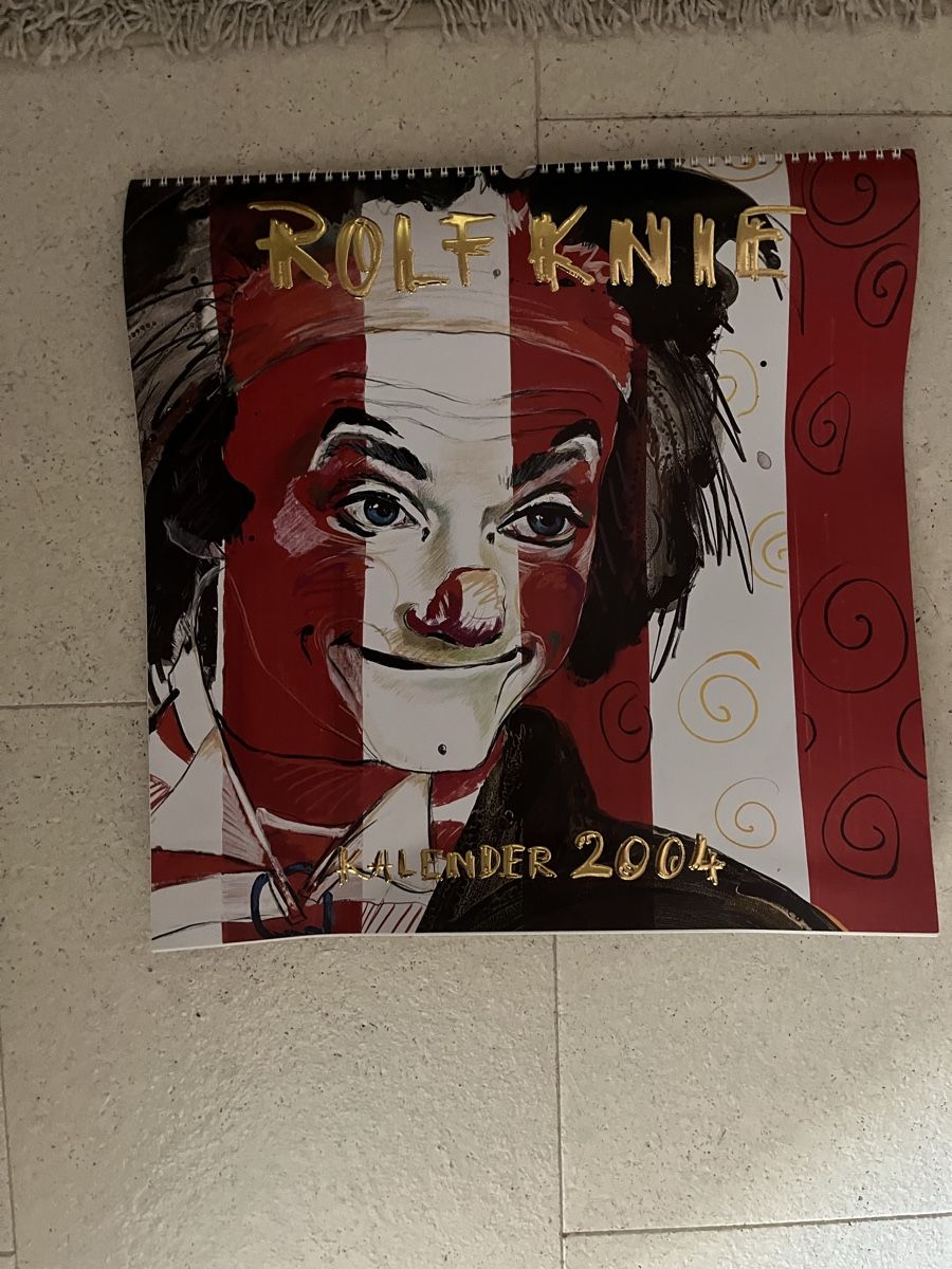 Calendari: 7 Rolf Knie Kalender – Usato da Suhr venduto da brigittaba 6