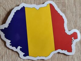 Sticker Aufkleber Rumänien