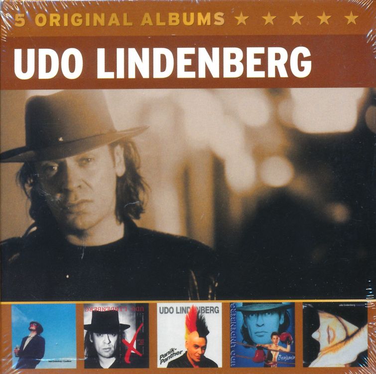 UDO LINDENBERG - 5 ORIGINAL ALBUMS (5 CD Fabrikneu) (Neu und ...