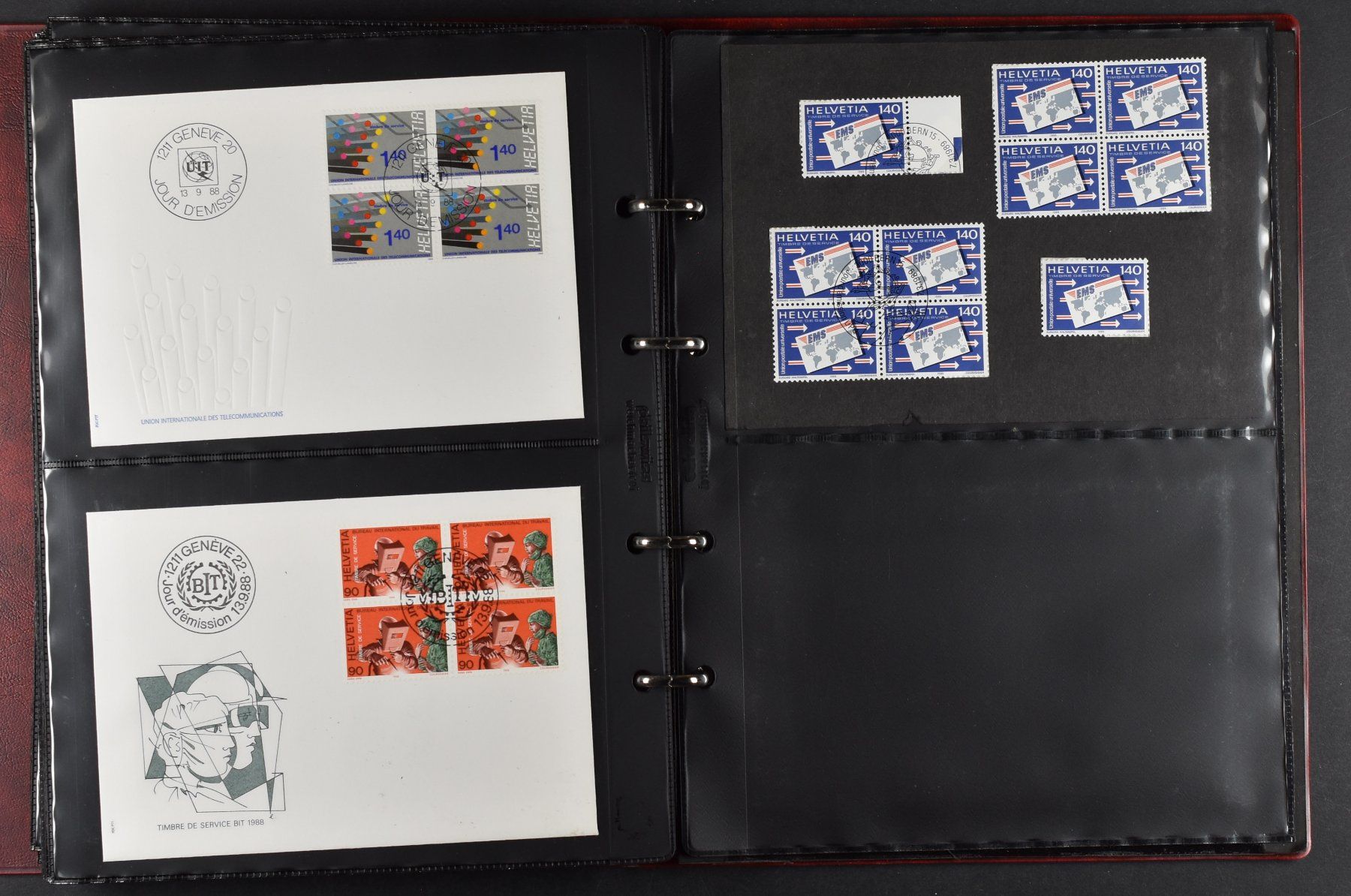 Tutti i francobolli: SAMMLUNG, GENFER ÄMTER POSTPREIS ca. CHF 380 **, gest., FDCs – Nuovo (secondo la descrizione) da Wetzikon ZH venduto da Philimpex 1