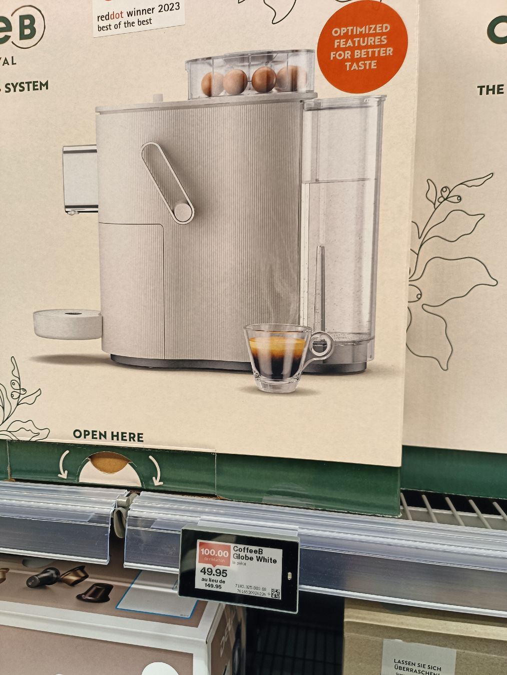 Coffee B Machines à café & Machines à expresso: machine a café – Neuf avec emballage d'origine à Froideville par JF46 3