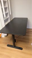 Sitz- und Stehpult von IKEA in Schwarz