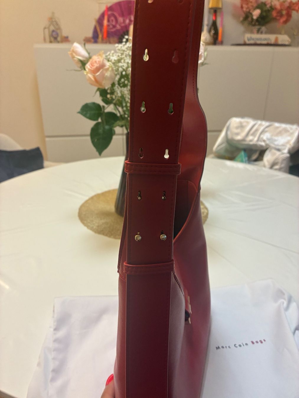 Marc Cain Taschen für Damen: Borsa a spalla rossa MARC CAIN – Gebraucht aus Zürich von fra_8fn2 6