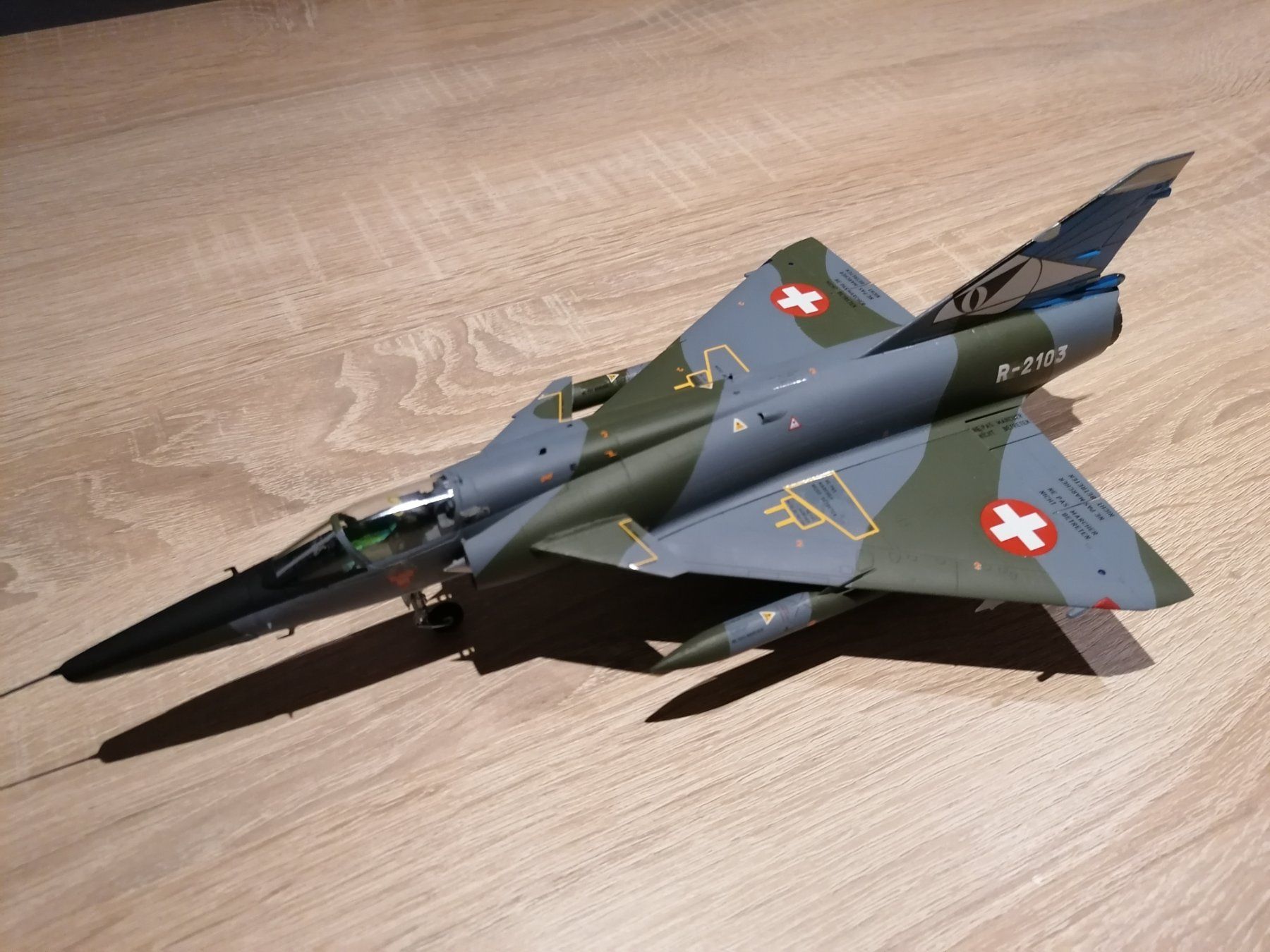 Schweizer Armee Kit di modellismo & Modellini statici: Mirage lllRS  R-2103 – Nuovo (secondo la descrizione) da Brunnen venduto da pepone08 2