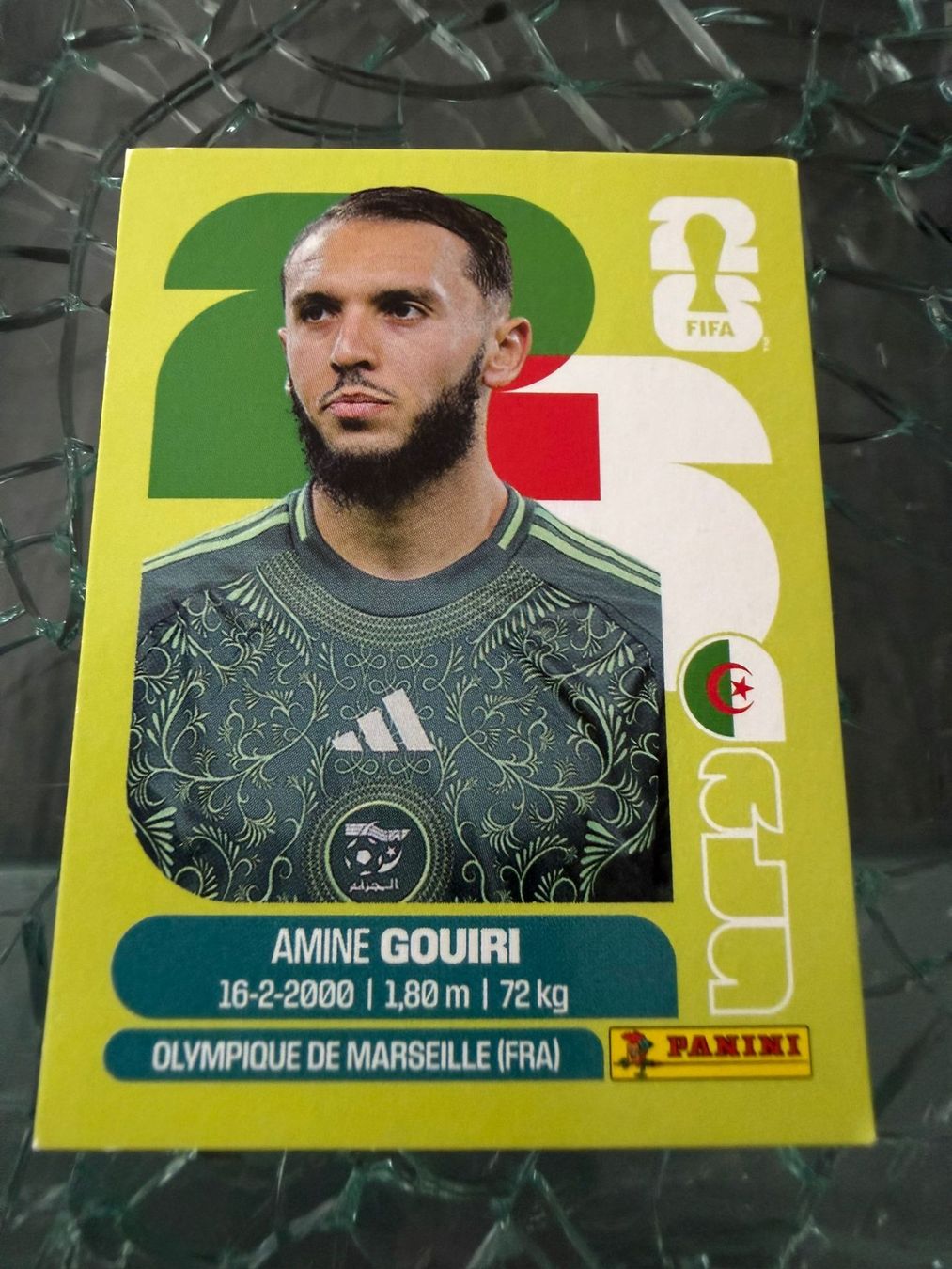 Panini Carte collezionabili: WM 2026 - Panini - Amine Gouiri - ALG 18 – Usato da Pfäffikon ZH venduto da Marcodesi76