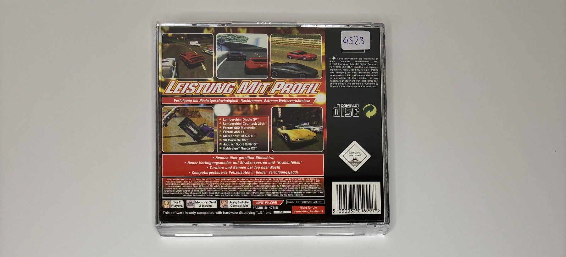 Giochi: PS1 - Need For Speed 3: Hot Pursuit – Usato da Allschwil venduto da Bullach 2
