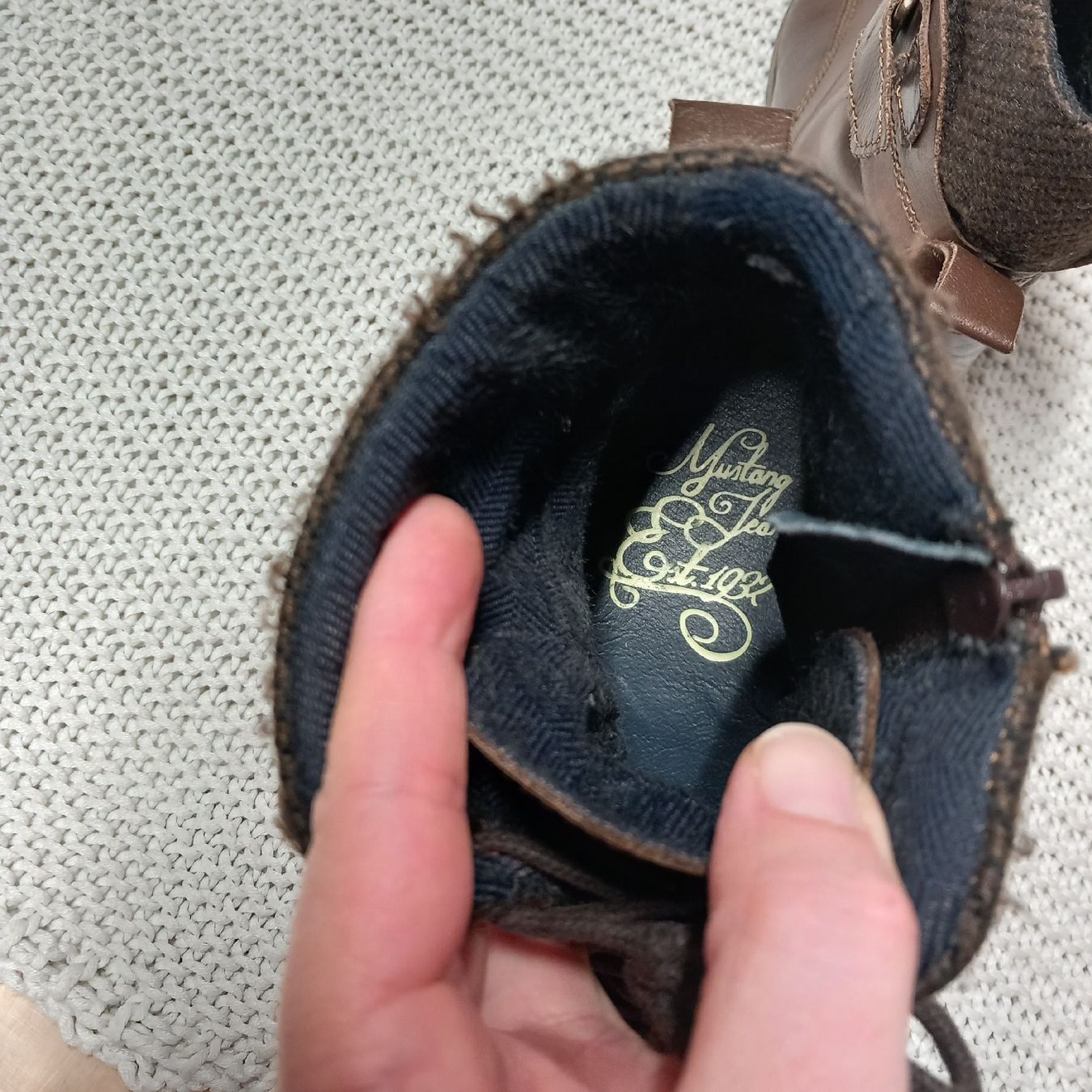 Mustang Damenschuhe: Mustang Stiefeletten Gr.39 – Gebraucht aus Gwatt (Thun) von umwelt-brocki 3