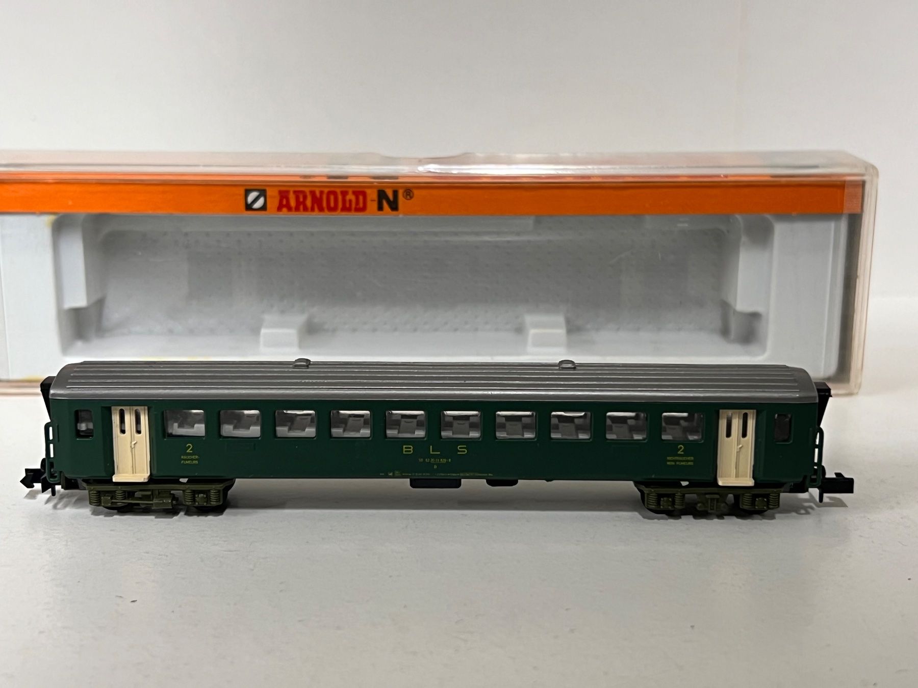 Arnold Modellini di ferrovie: Spur N Arnold Rapido BLS 2.Klasse 826-8 – Usato da Geroldswil venduto da TopTrain54 1