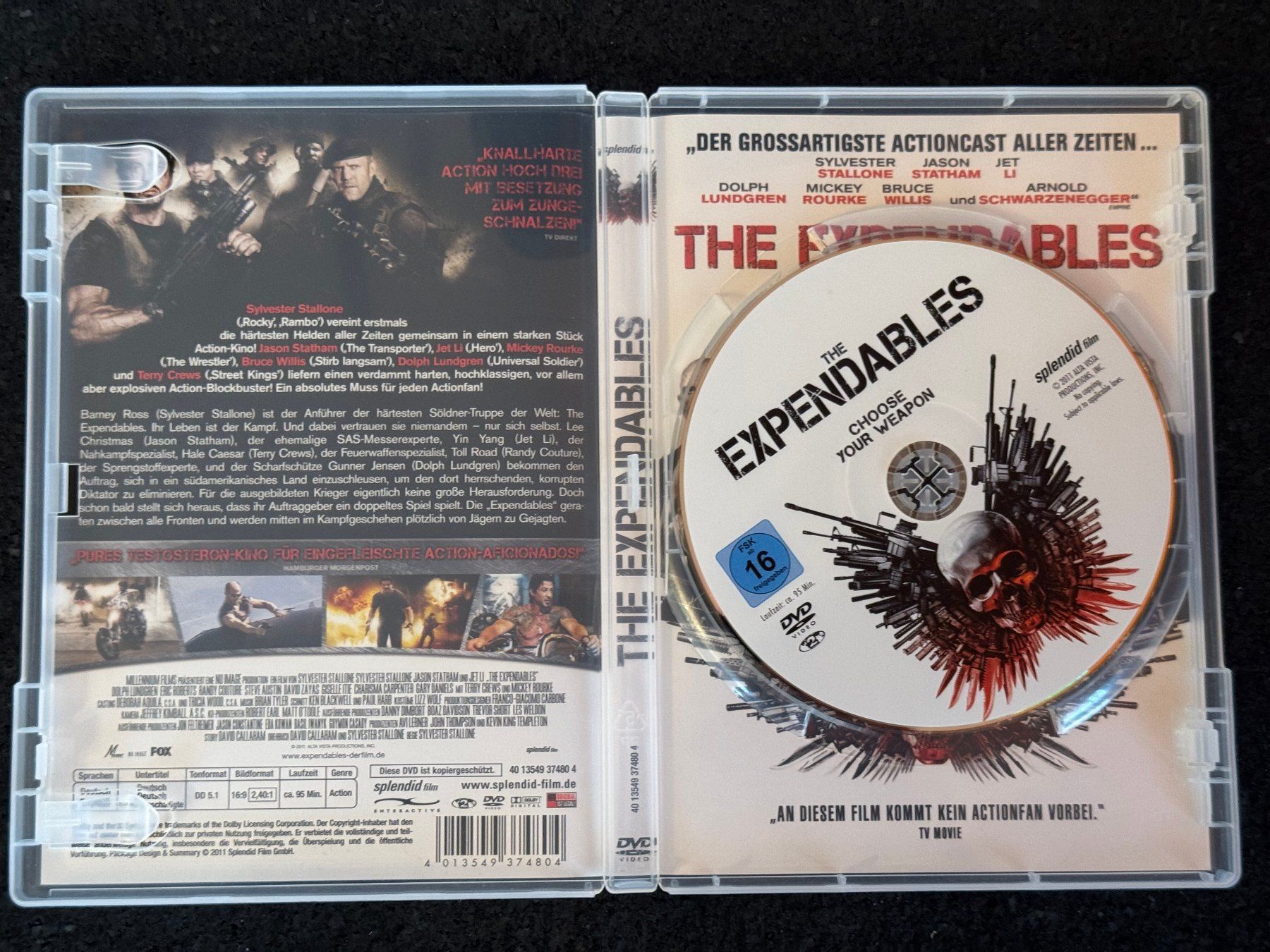 Tutti i DVDs: The Expendables DVD DE/EN – Usato da Fribourg venduto da tschjoly 4