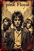 Pink Floyd Blechschild Metal Rock Band