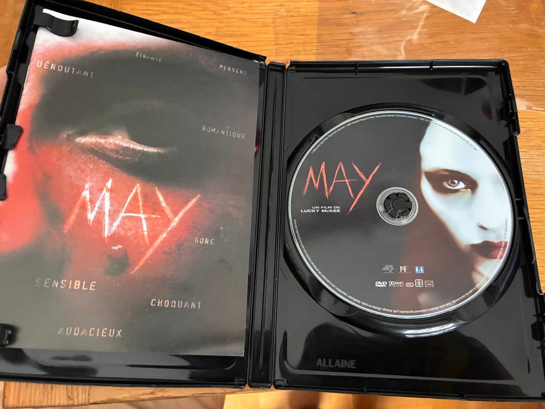 Alle DVDs: May (2002, Horreur & Thriller) – Gebraucht aus Vevey von zecollector 2