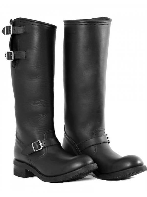 Scarpe da uomo: Bikerboots Rindsleder Schwarz Gr. 40 – Usato da Bern venduto da Tritos 3