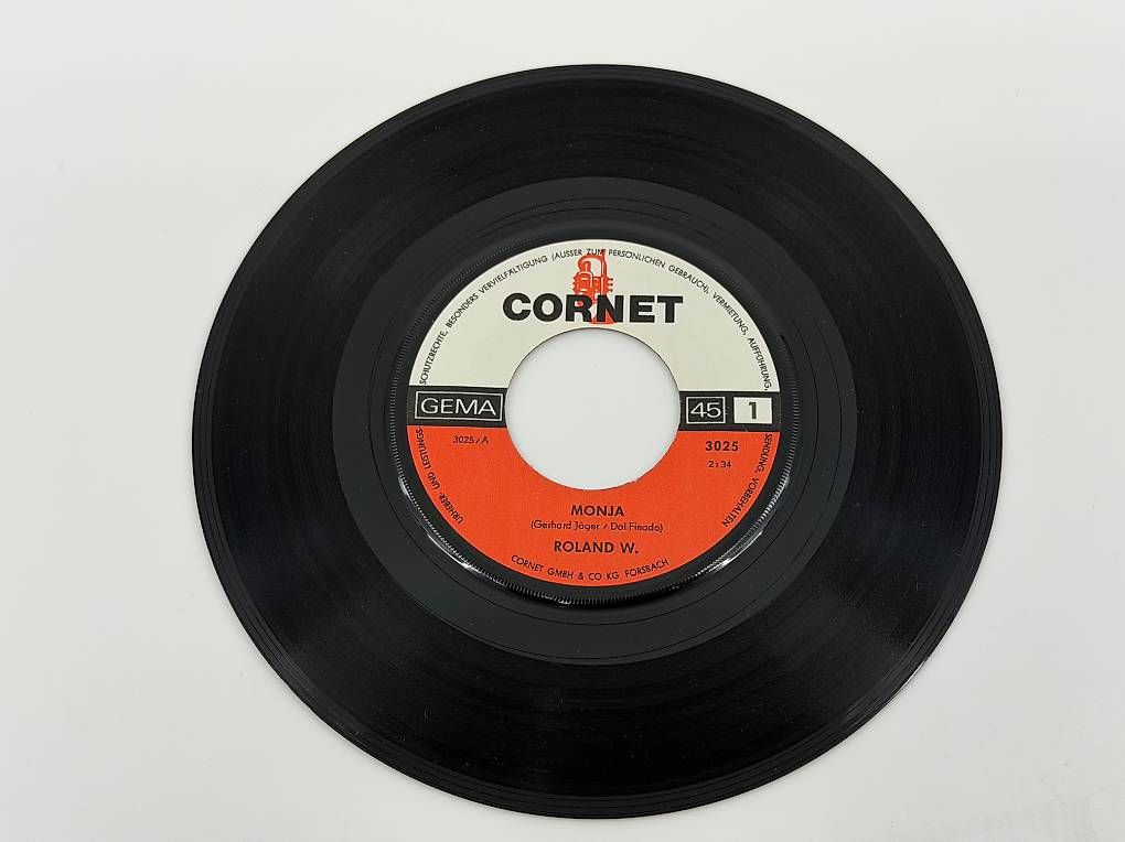 Dischi in vinile: Roland W.  Monja, Single Vinyl, 7" – Usato da Winterthur venduto da Roli56 3