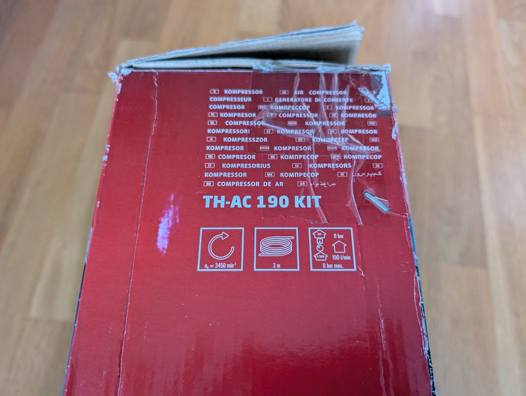 Einhell Compressori: Einhell TH-AC 190 Kit Portable Air Compressor 4020536 – Usato da Meyrin venduto da pc1parts 7
