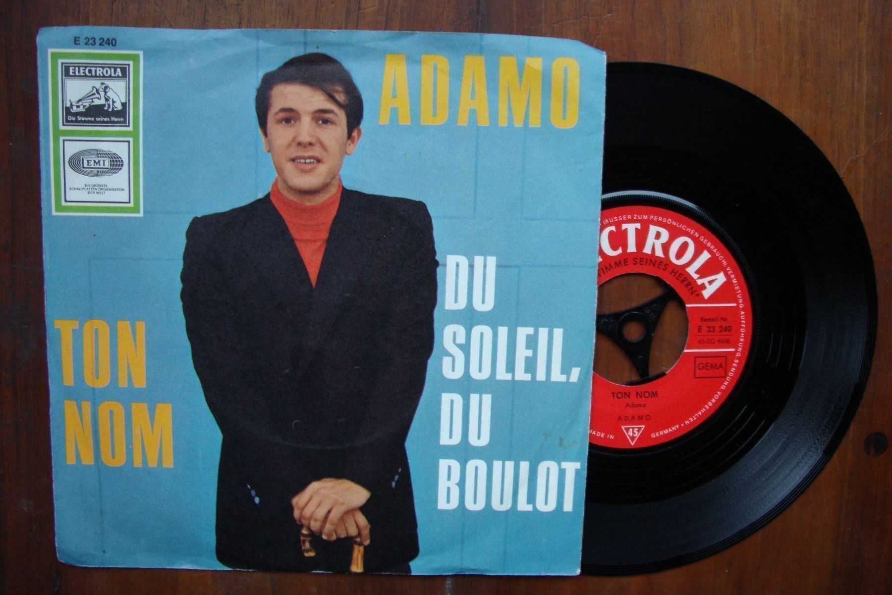 Dischi in vinile: ADAMO - TON NOM – Usato da Bern venduto da Uli_10_11