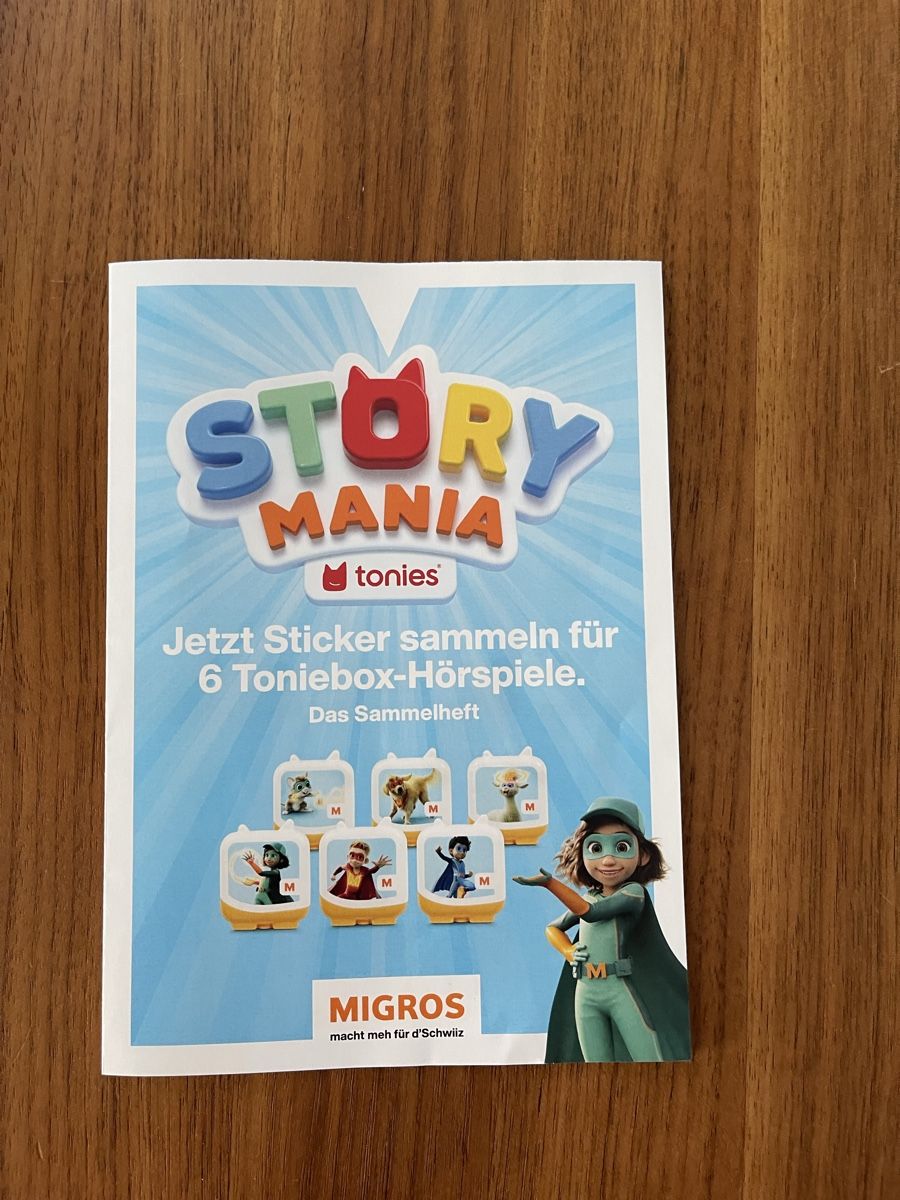 Migros Sammelmarken & -punkte: Story Mania Sticker – Neu (gemäss Beschreibung) aus Biberist von Tinka71
