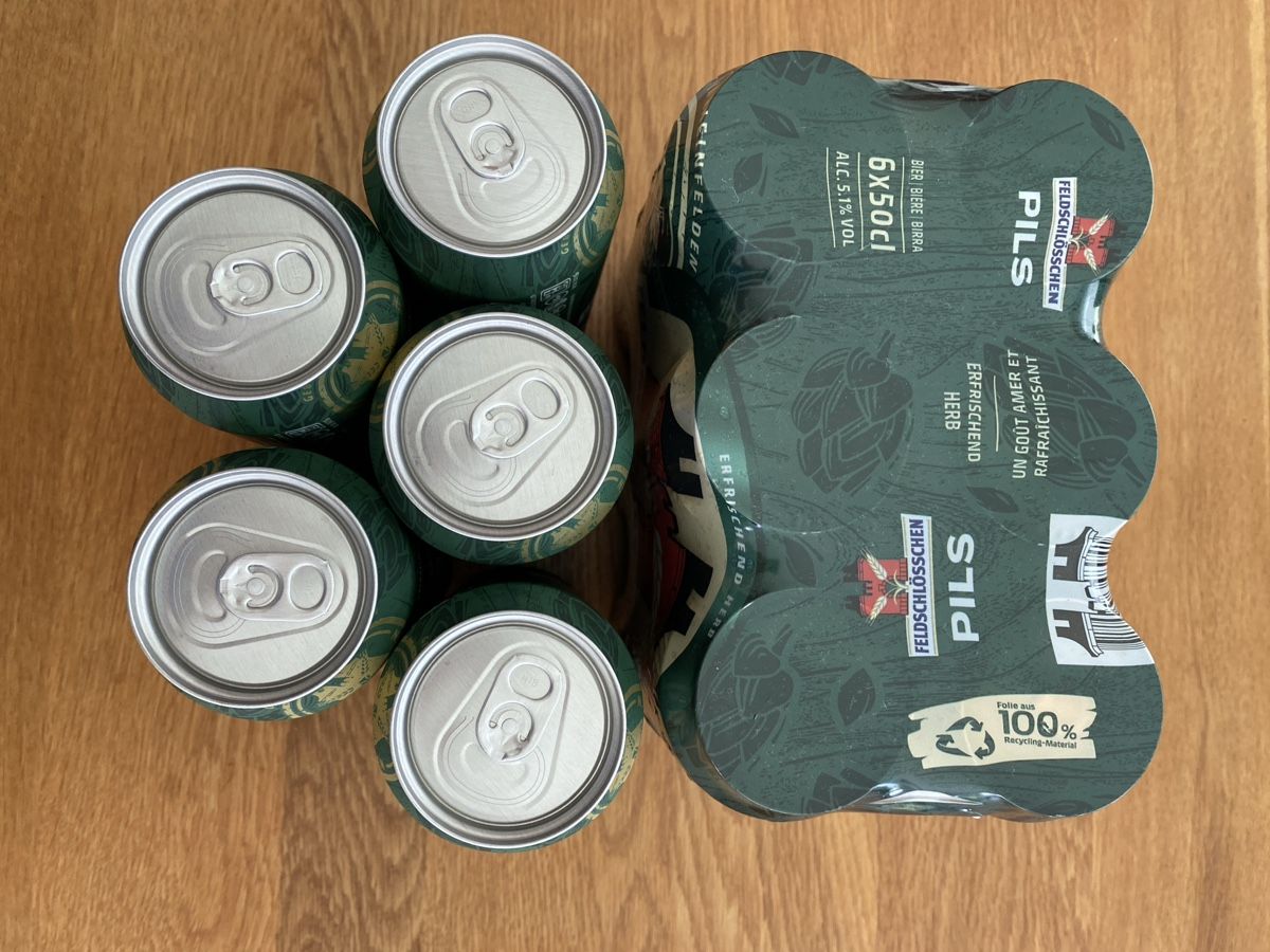 Feldschlösschen Spirituosen: Feldschlösschen Pils Bier 5.1% – Neu und originalverpackt aus Baden von Customer 2