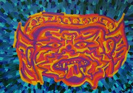 Peinture inspirée par un voyage en Thaïlande (HUN)