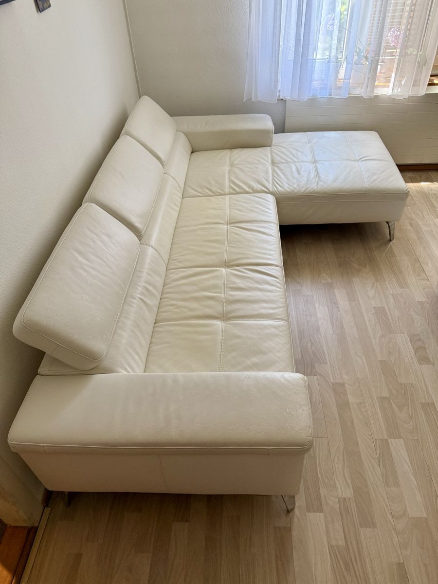 Sofas: Ledersofa weiss – Gebraucht aus Winterthur von NeilMCauley 2