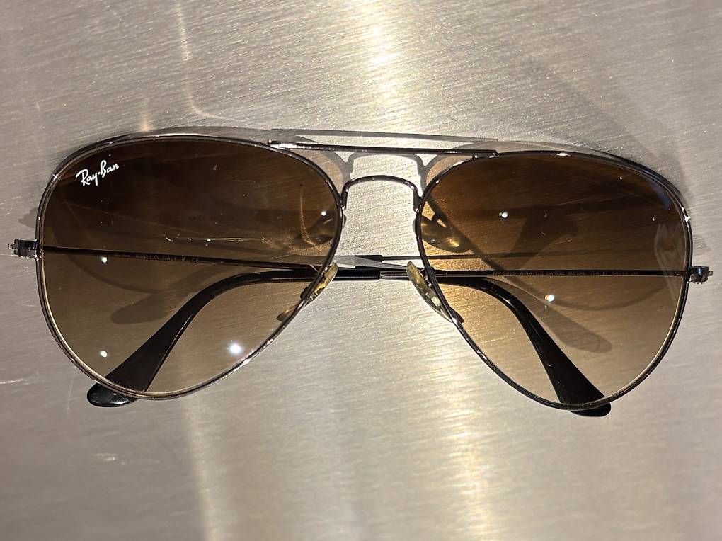 Ray-Ban Occhiali & Lenti: Original RayBan Aviator Large Metal 58/14 – Usato da Winterthur venduto da eunusa 2
