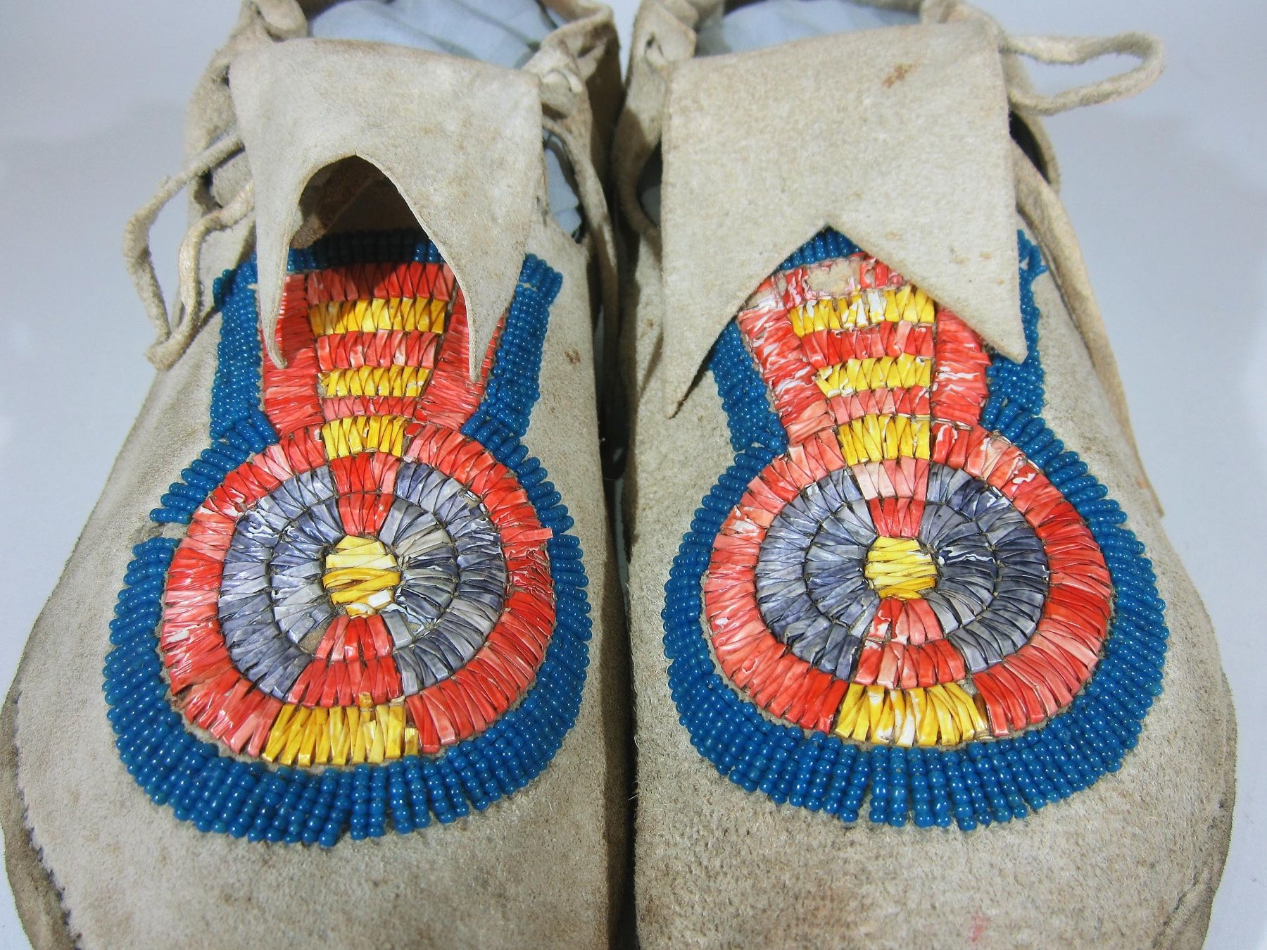 Herrenschuhe: Crow Indianer Mokassins ca. 1950 – Gebraucht aus Bäretswil von robsonantik 1