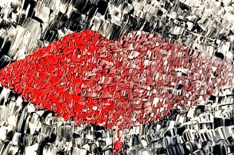 Gemälde: Blutende Lippen – Neu (gemäss Beschreibung) aus Grenchen von ott_bvn8 2