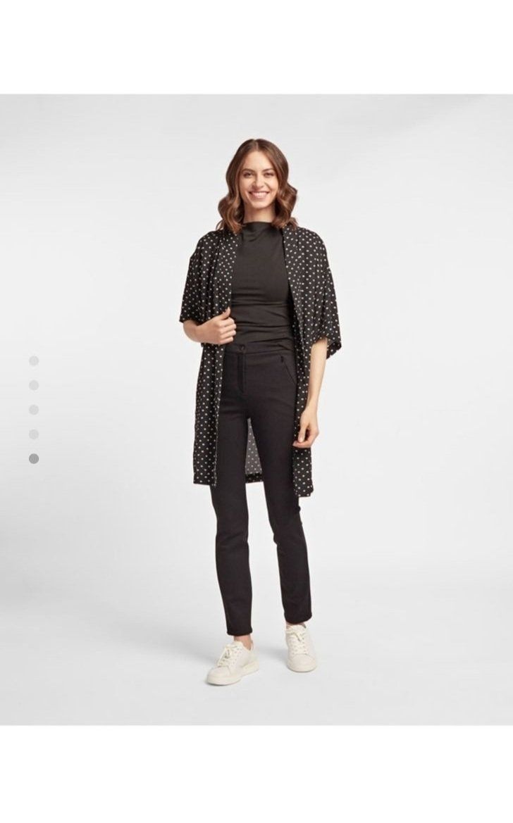 Kimono: Kimono à pois noir et blanc Taille unique – Nuovo (secondo la descrizione) da Cressier - NE venduto da bloomydays 1