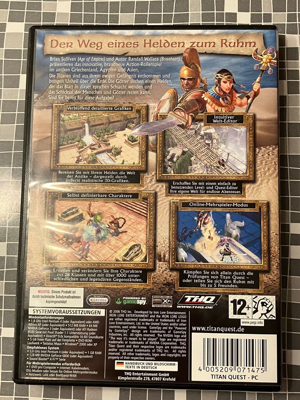 Giochi: Titan Quest - PC (2006, deutsch) – Usato da Winkel venduto da Asdas87 1