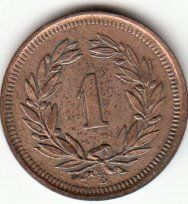 Tutti le monete: 1 Rappen 1939 vz **RAR** – Usato da Gossau SG venduto da Gallus00 1