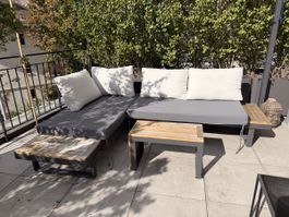 Loungegarnitur Outdoor / Terrasse / Balkon
