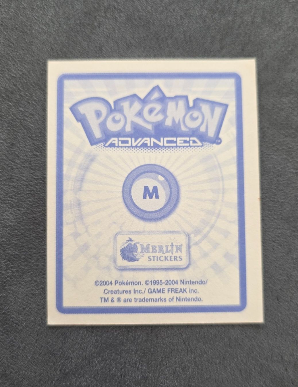 Pokémon Carte collezionabili: Pokémon Advanced Merlin Sticker Topps selten – Nuovo (secondo la descrizione) da Roggwil BE venduto da S_Cards 1