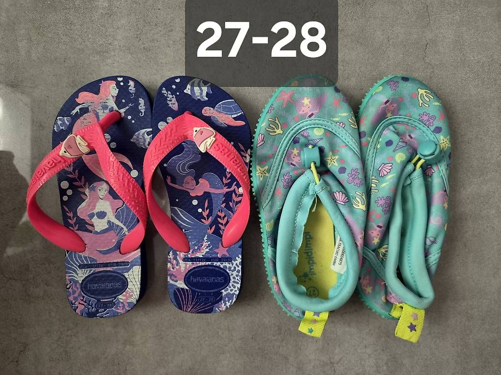 Schuhe für Mädchen: Infradito + scarpette spiaggia bimba – Gebraucht aus Bidogno von giulia.traversa