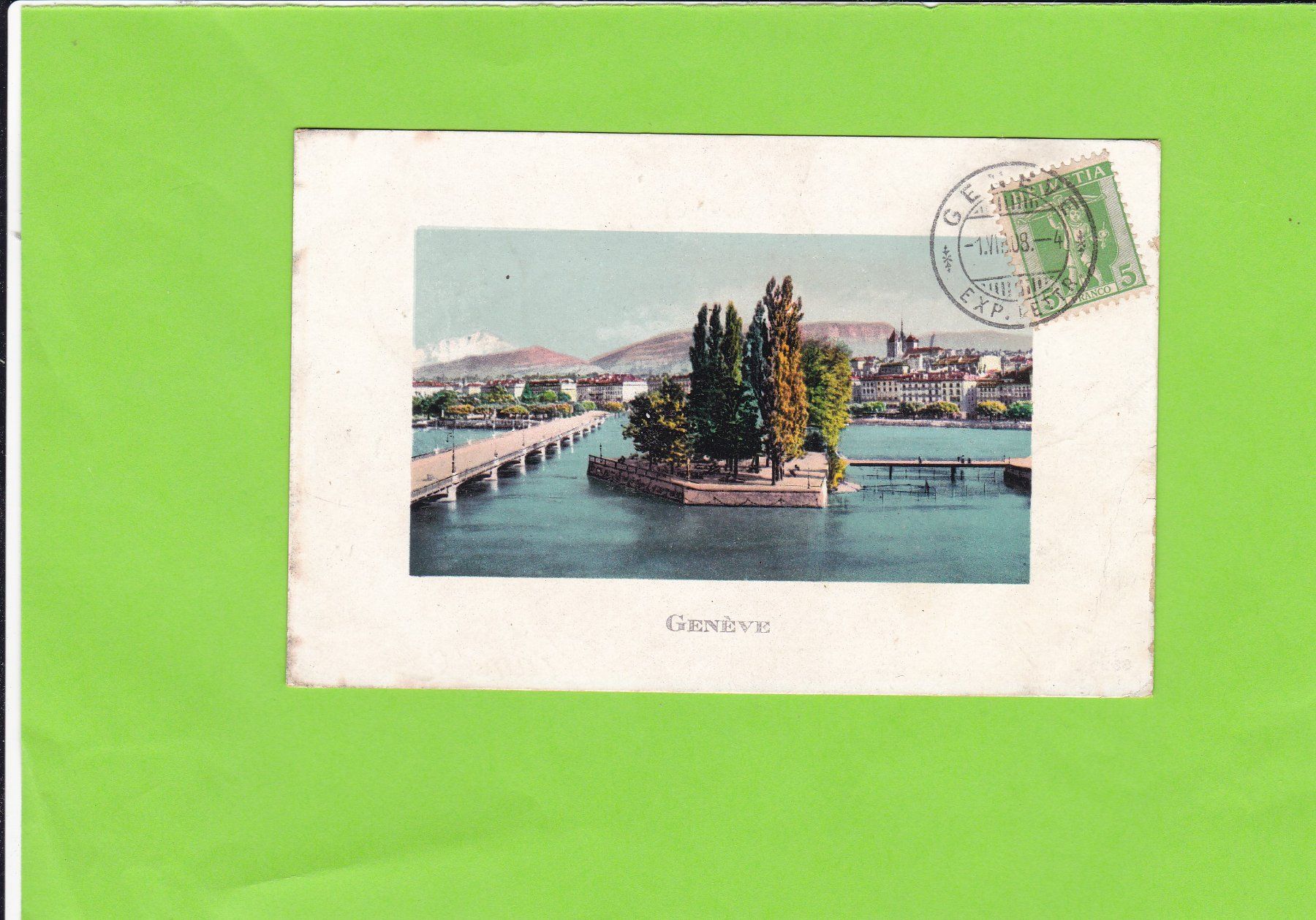 Cartoline postali: Genève – Usato da St. Peterzell venduto da neckertal