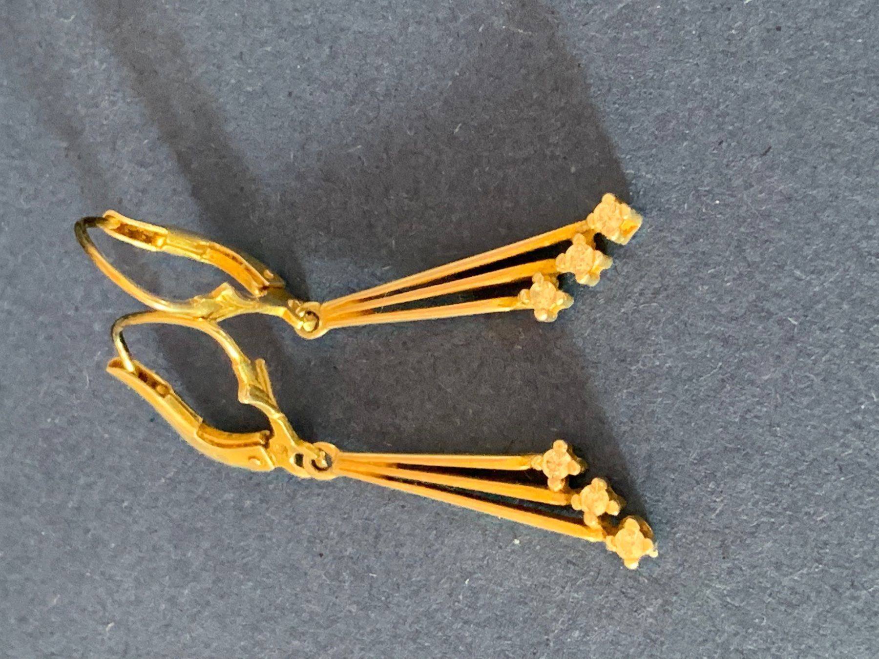 Orecchini pendenti & Orecchini a lobo: Silberohrhänger 6 Steinli klassik (3 cm) – Usato da Laufen venduto da Futuremarket 7