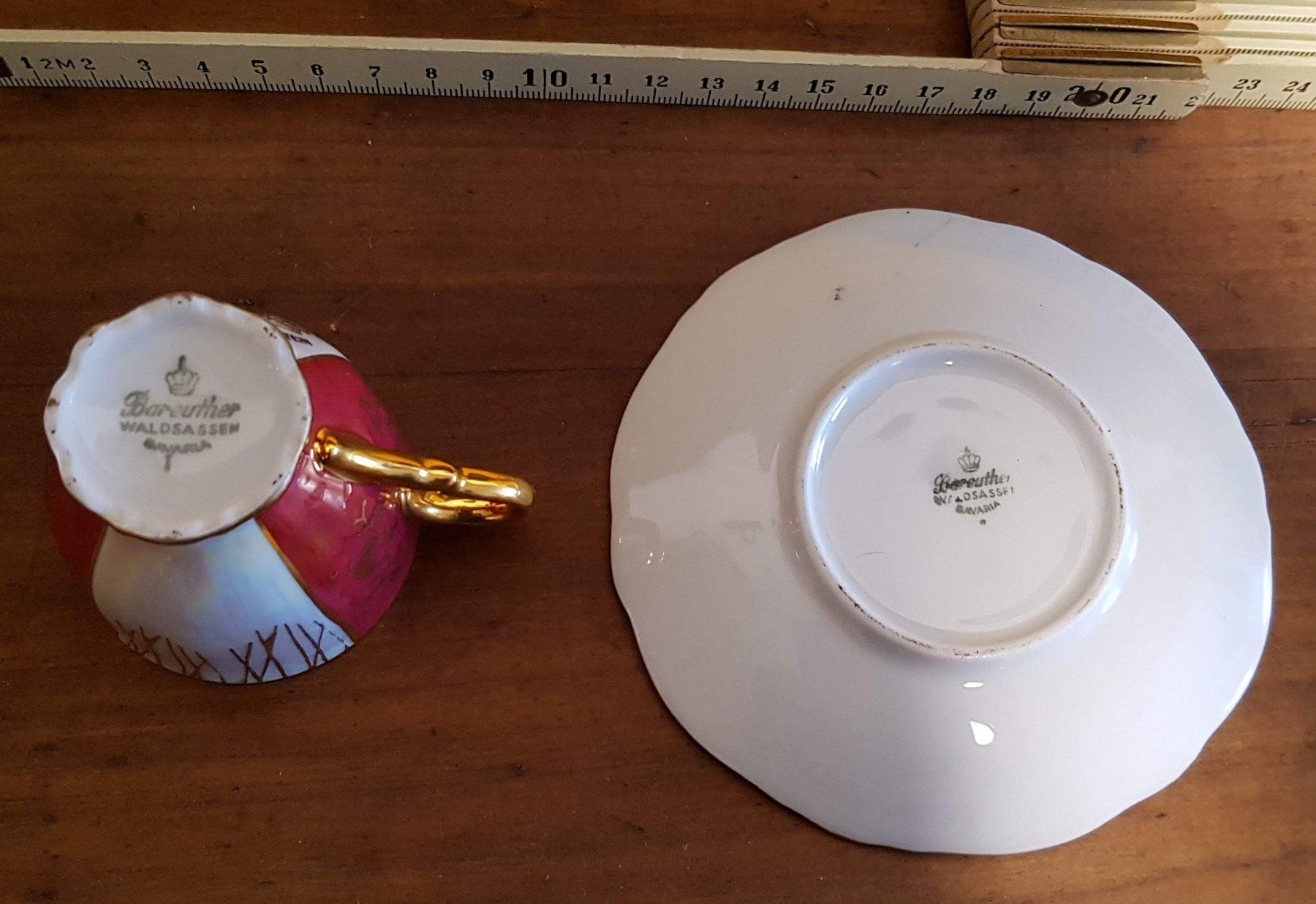 Tazze: Mokka Tasse mit Untersetzer – Usato da Wohlen AG venduto da Flusslauf 1