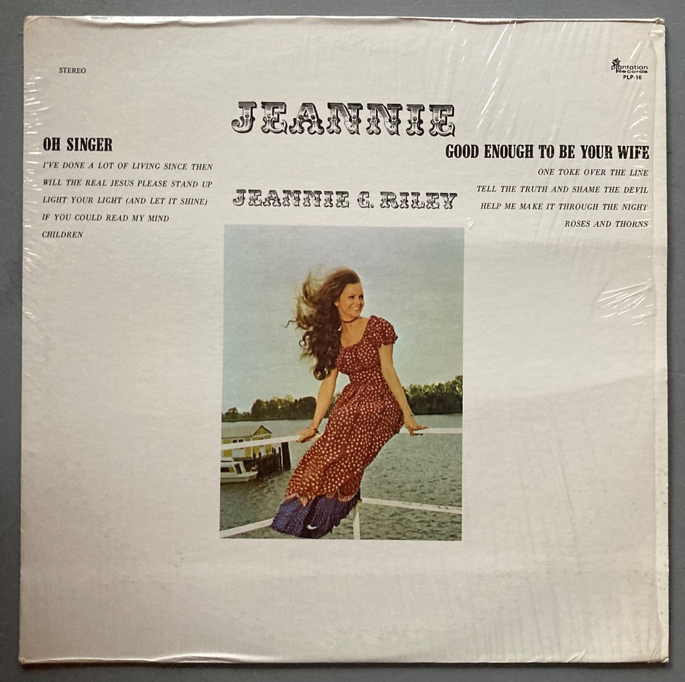 Dischi in vinile: JEANNIE C. RILEY - JEANNIE – Usato da Poliez-Pittet venduto da Newtown-Records