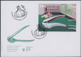 2024 - Knoblauchpresse - Blockausschnitt - FDC ET