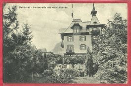 Melchtal / Melchthal Hotel Alpenhof Gartenpartie - 1919