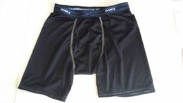 Boxershort Hanes schwarz Gr.S und 2 Herrenhemden Gr. 39
