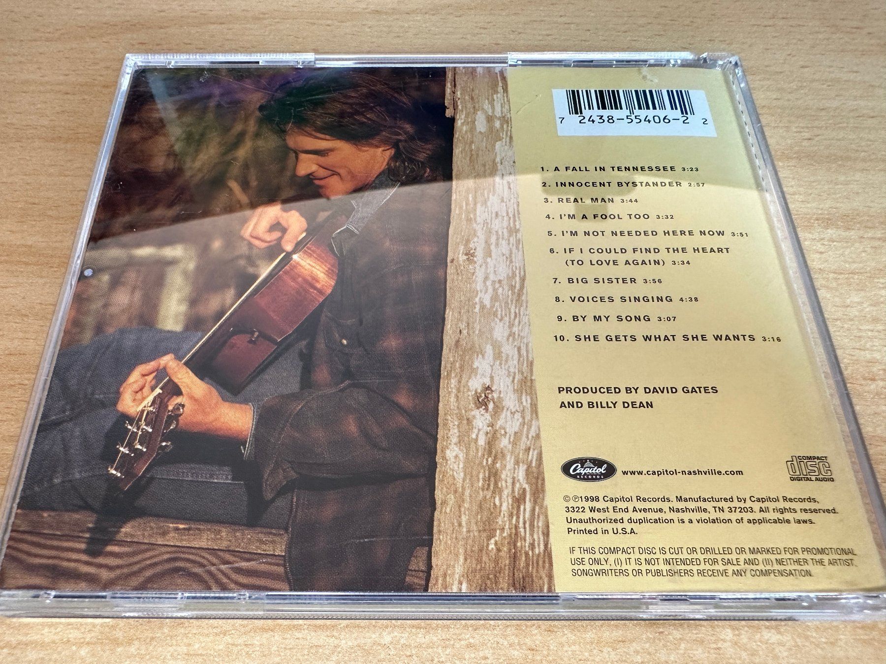 CD: Billy Dean – Real Man – Usato da Rikon im Tösstal venduto da Alpenmutz 1